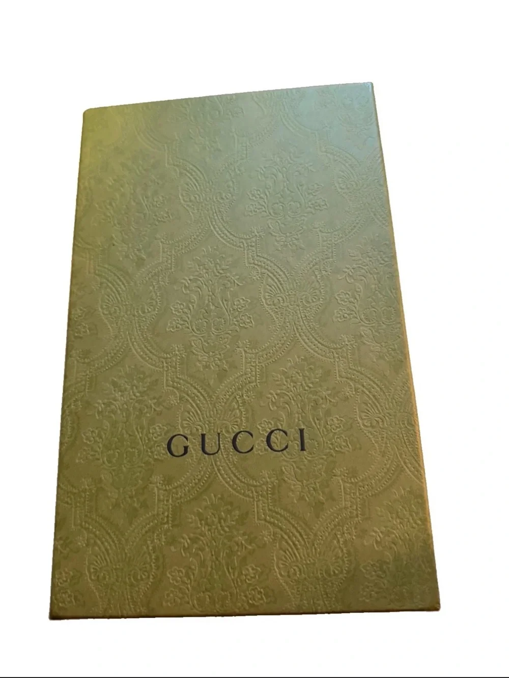 Gucci Beige GG Supreme Wallet with Red and Green Web